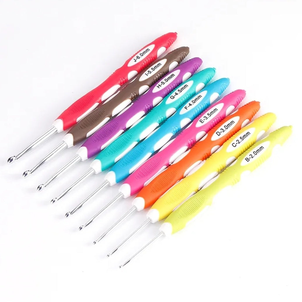 9 delig Haaknaalden set