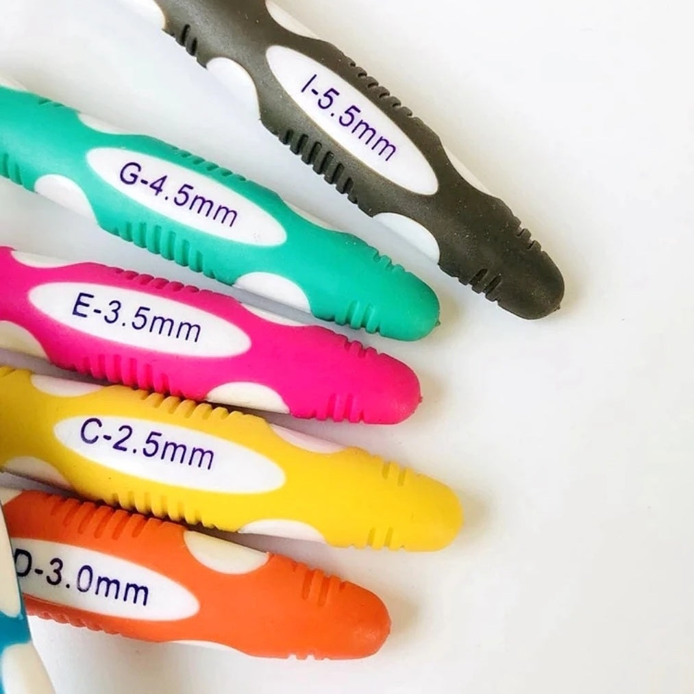 9 delig Haaknaalden set