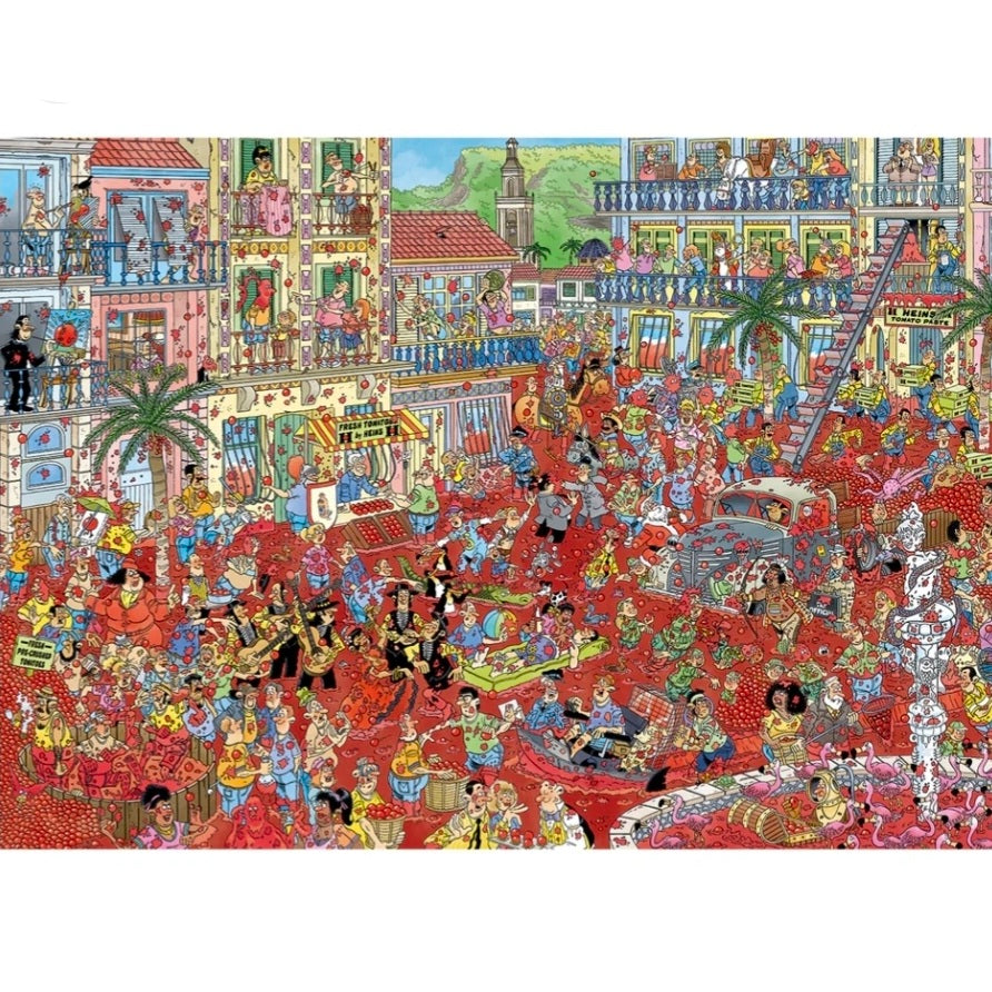 Jan van Haasteren: La Tomatina - 950