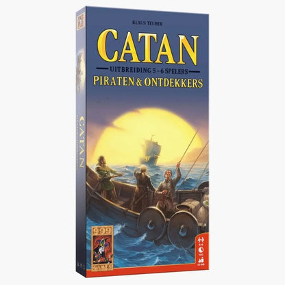999 Games: Catan uitbreiding Piraten & Ontdekkers 5/6 Spelers  -  Multiplaza