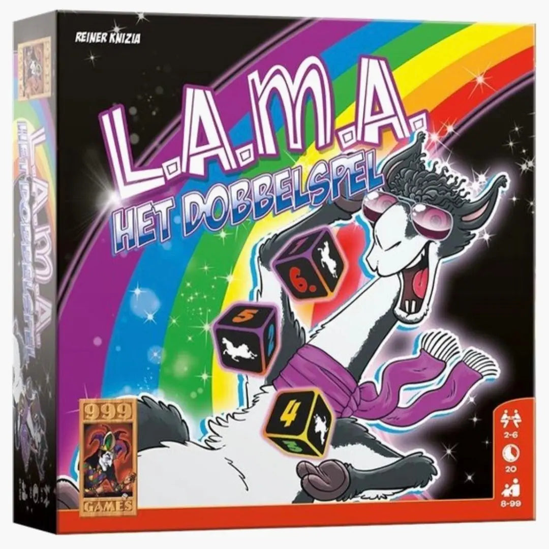 999 Games: L.A.M.A - Het Dobbelspel  -  Multiplaza