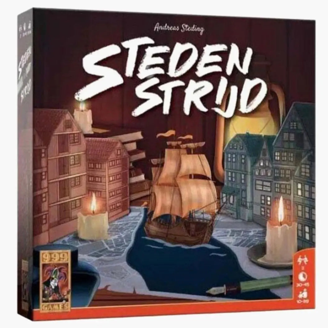 999 Games: Steden Strijd (2 spelers)  -  Multiplaza