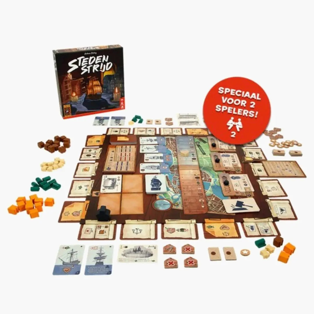 999 Games: Steden Strijd (2 spelers)  -  Multiplaza