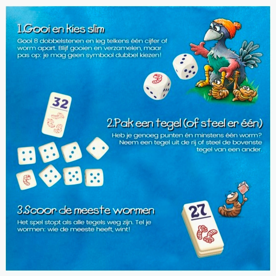 999 Games: Regenwormen