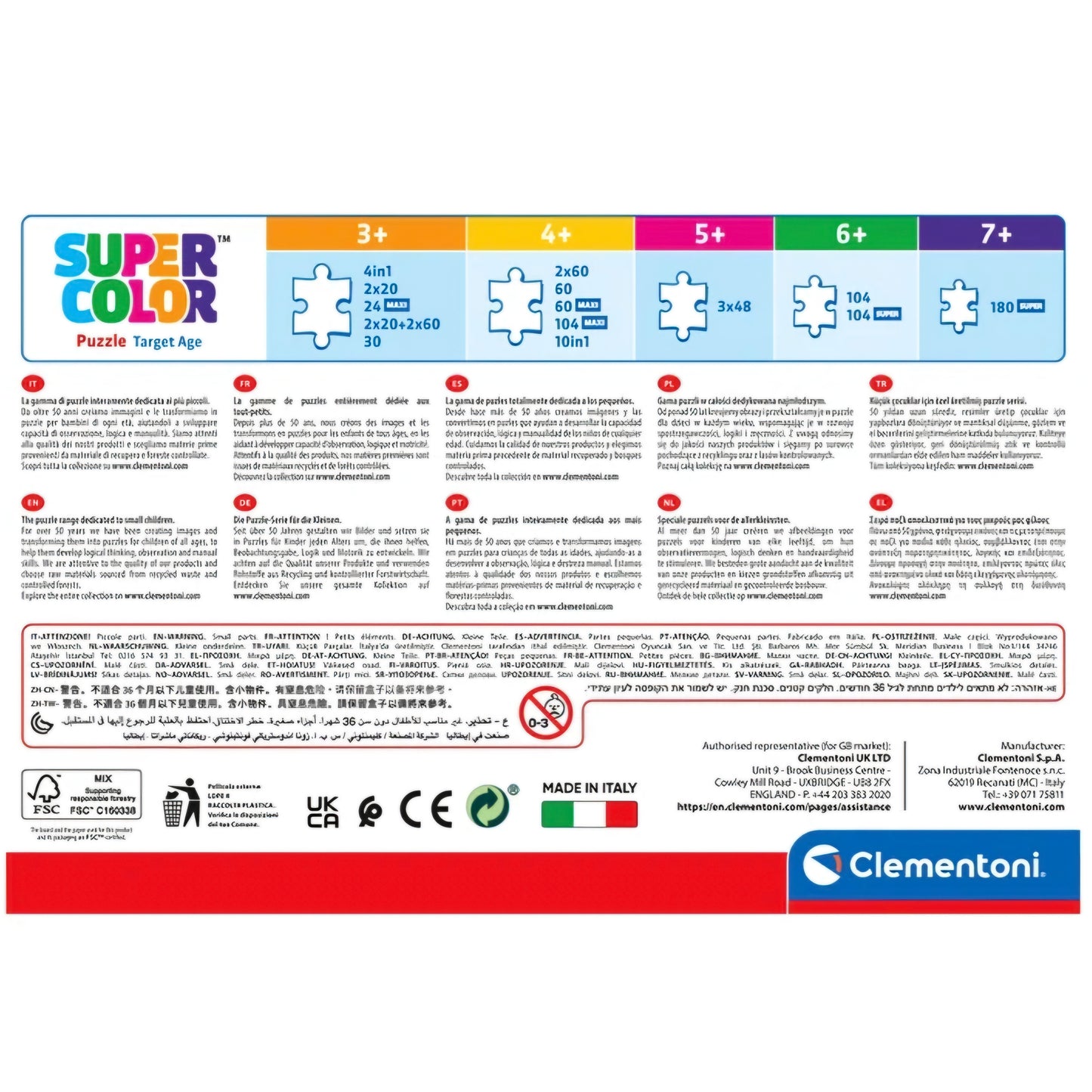 Clementoni: Puzzel Lilo & Stitch - 3x48