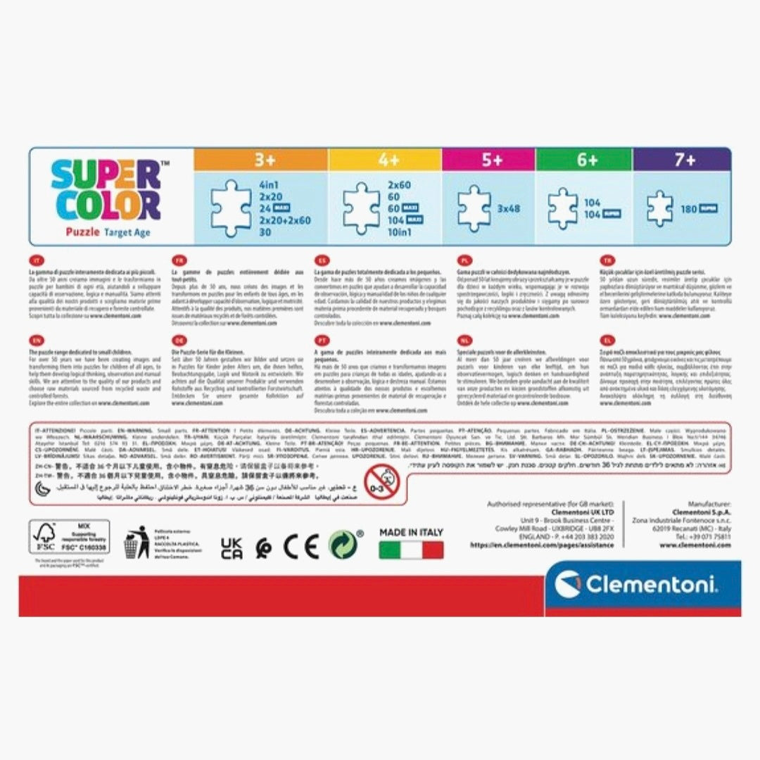 Clementoni: Stitch Supercolor - 104