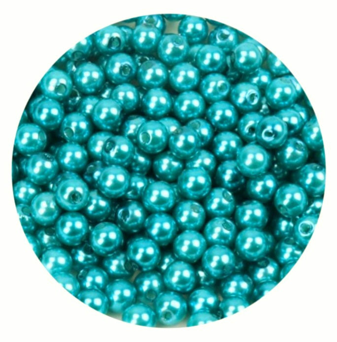 10g Acryl parelkralen 4mm -  Diverse kleuren