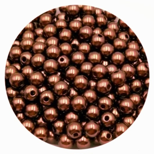 10g Acryl parelkralen 4mm -  Diverse kleuren