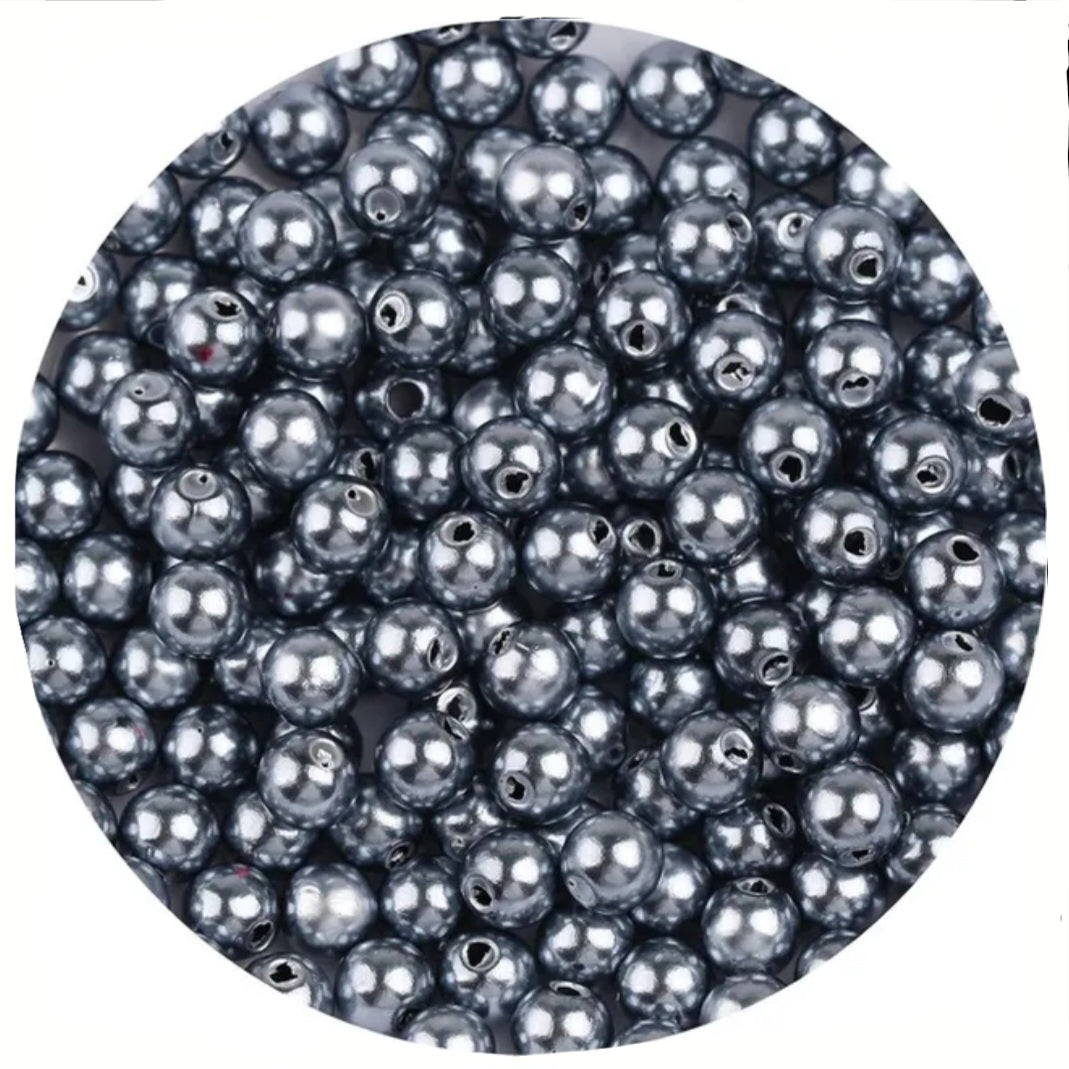 10g Acryl parelkralen 4mm -  Diverse kleuren