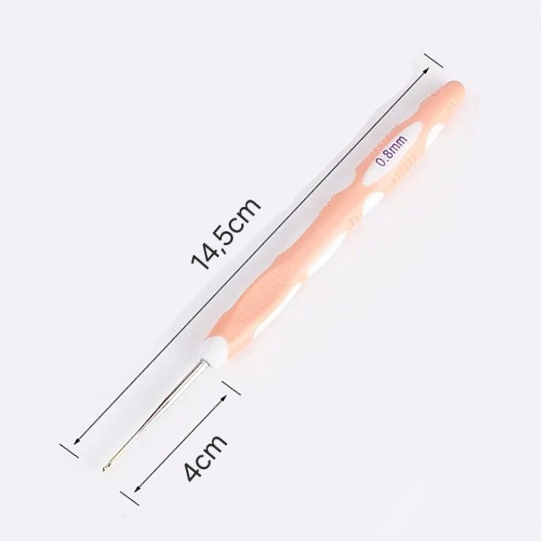 9 delig Fijne Haaknaalden set