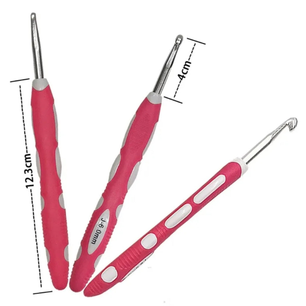 9 delig Haaknaalden set