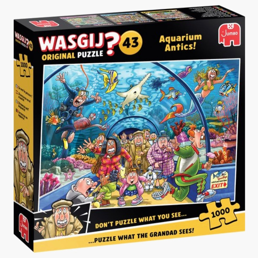 Wasgij 43 Orginal: Aquarium Capriolen - 1000