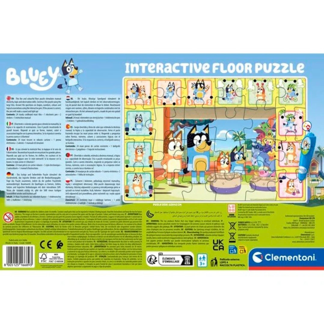 Bluey: Interactieve Vloerpuzzel - 24