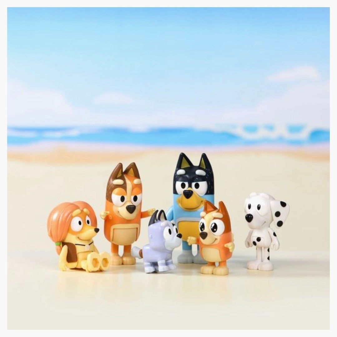 Bluey: 8 Speelfiguren set