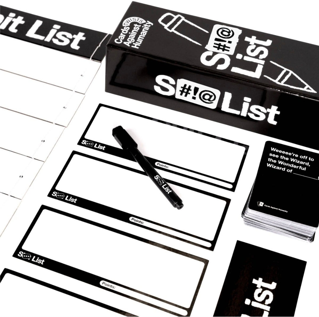 Cards Against Humanity - Shit List