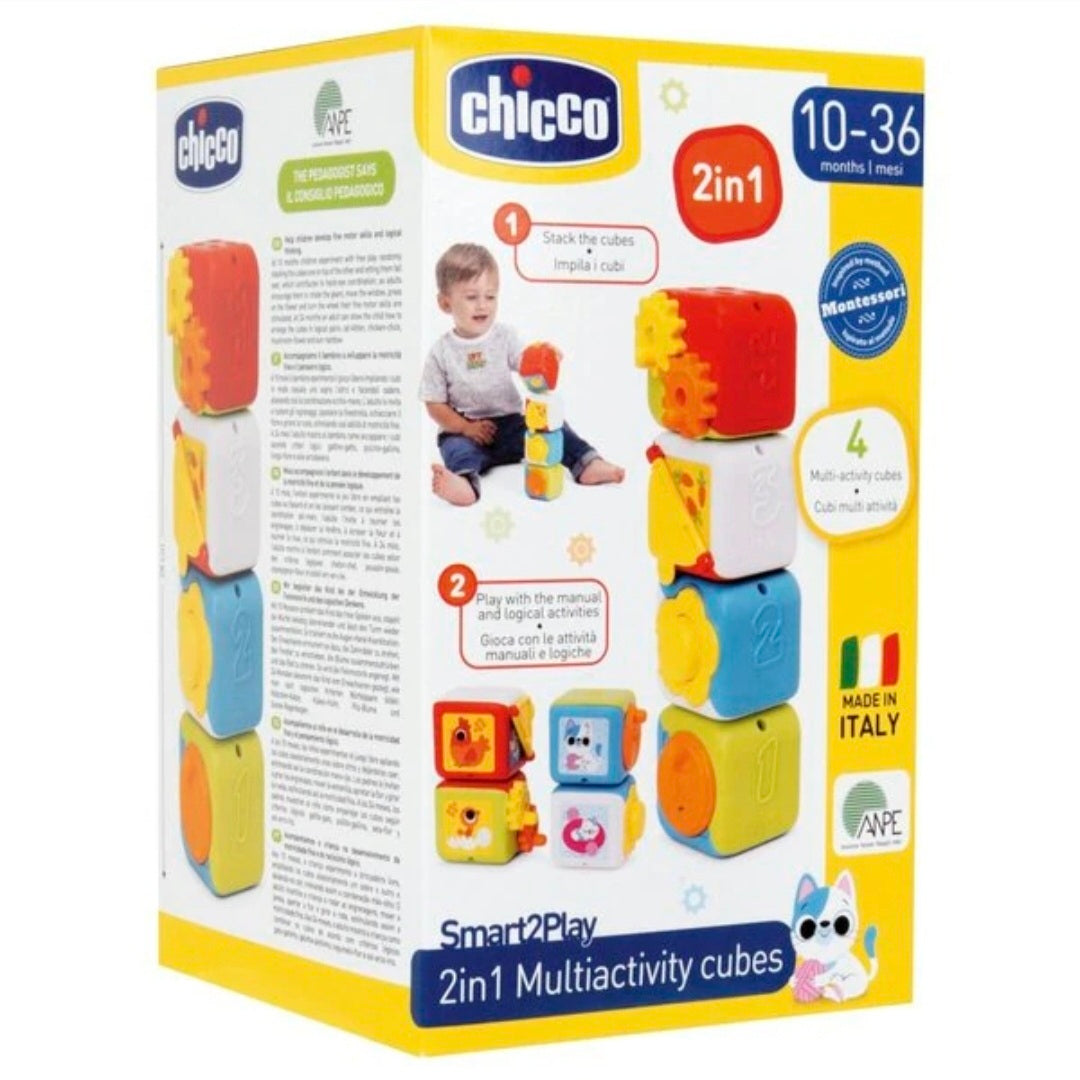Chicco: 2-in-1 Multi-activiteitskubussen