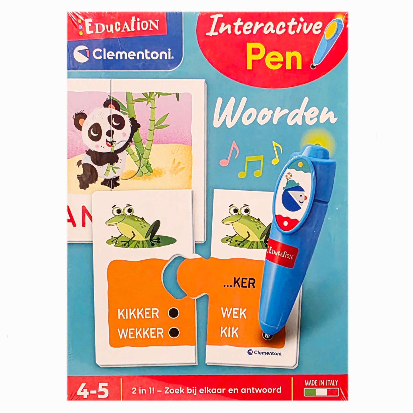 Clementoni Education: Interactive Pen - Woorden (4-5Jr)