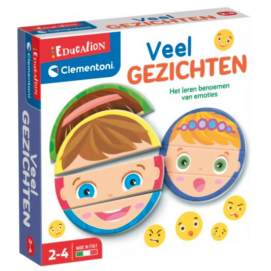 Clementoni: Education - Veel Gezichten (2-4)