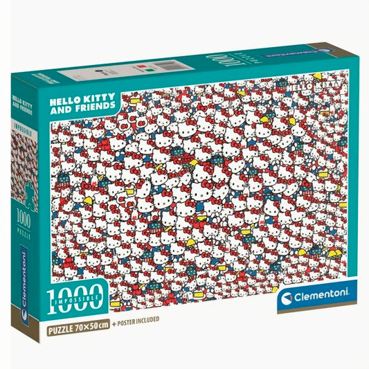 Clementoni: Hello Kitty Impossible - 1000