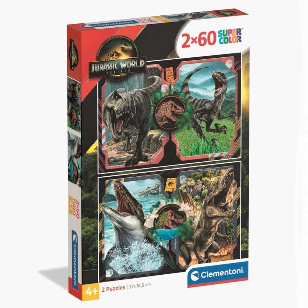 Clementoni: Jurassic World Rebirth - 2x60