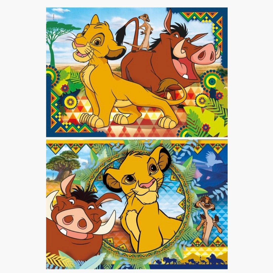 Clementoni: Lion King 2x60