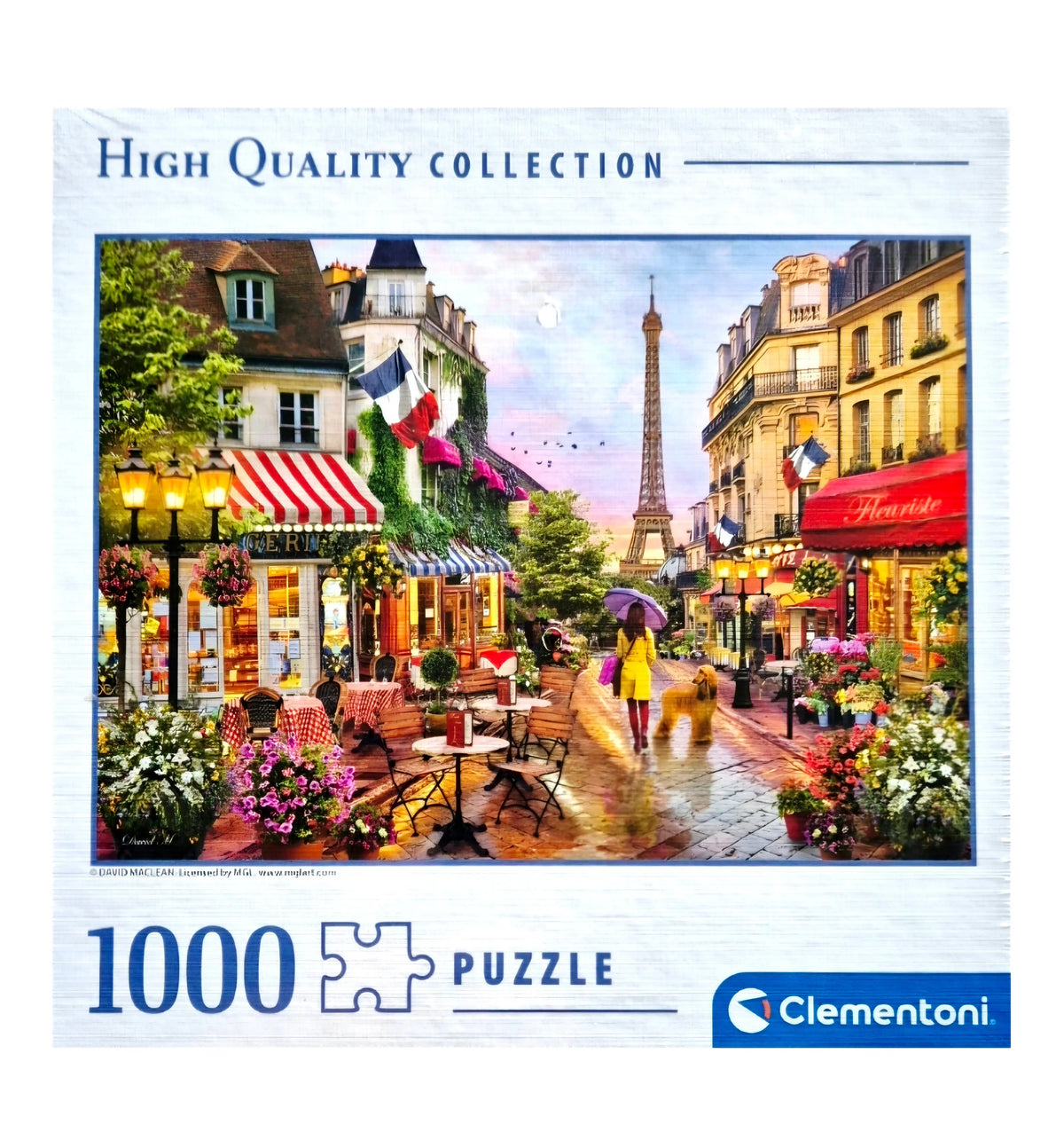 Clementoni: Flowers in Paris - 1000  -  Multiplaza