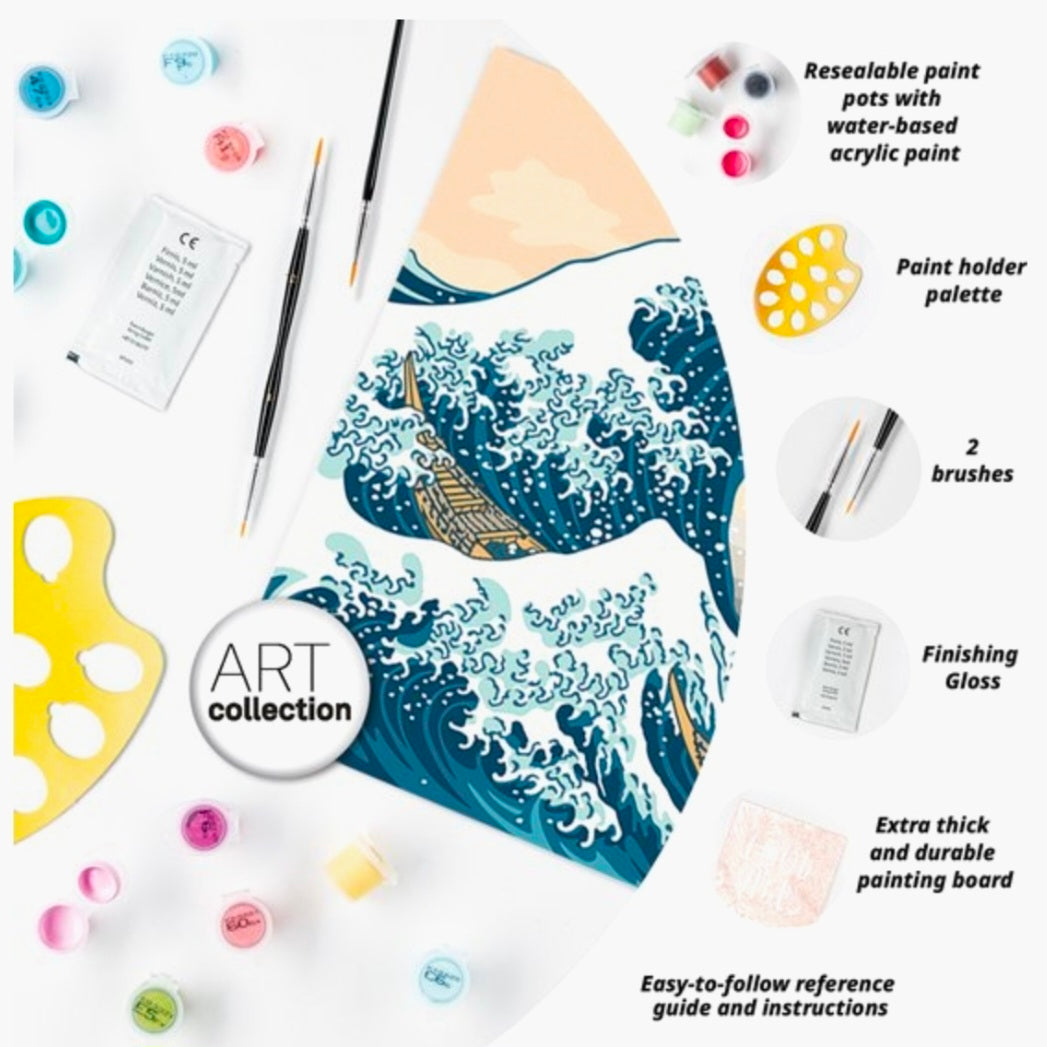 Ravensburger: CreArt Hokusai - The Great Wave - Schilderen op Nummer