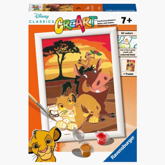 Ravensburger: CreArt Disney - Lion King schilder op nummer
