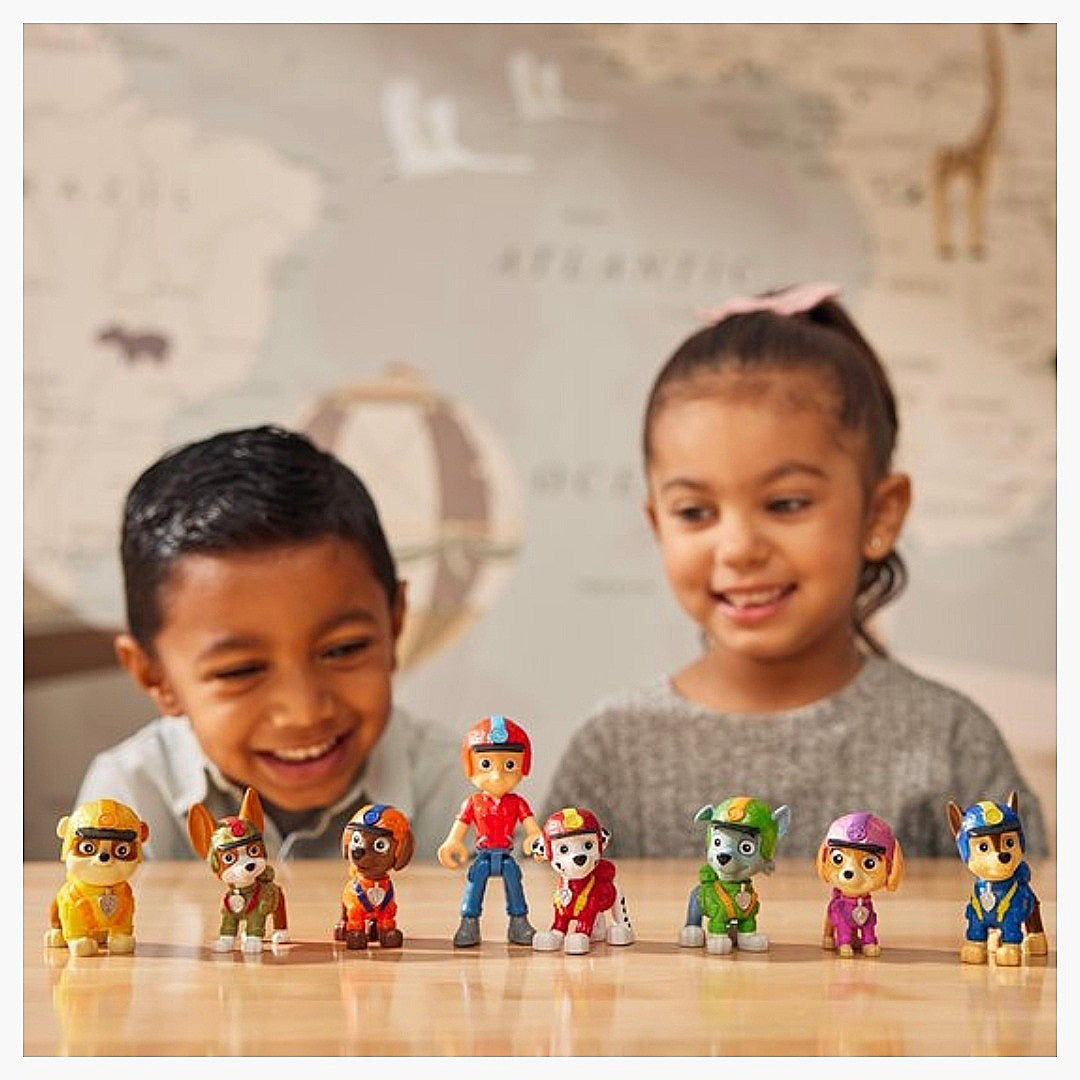 Paw Patrol: Jungle Pups 8 Speelfiguren Geschenkset