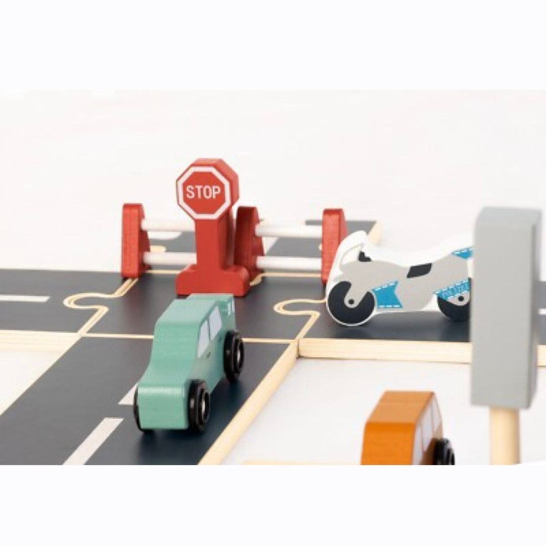 Pinolino: Houten Politiebureau en accessoires