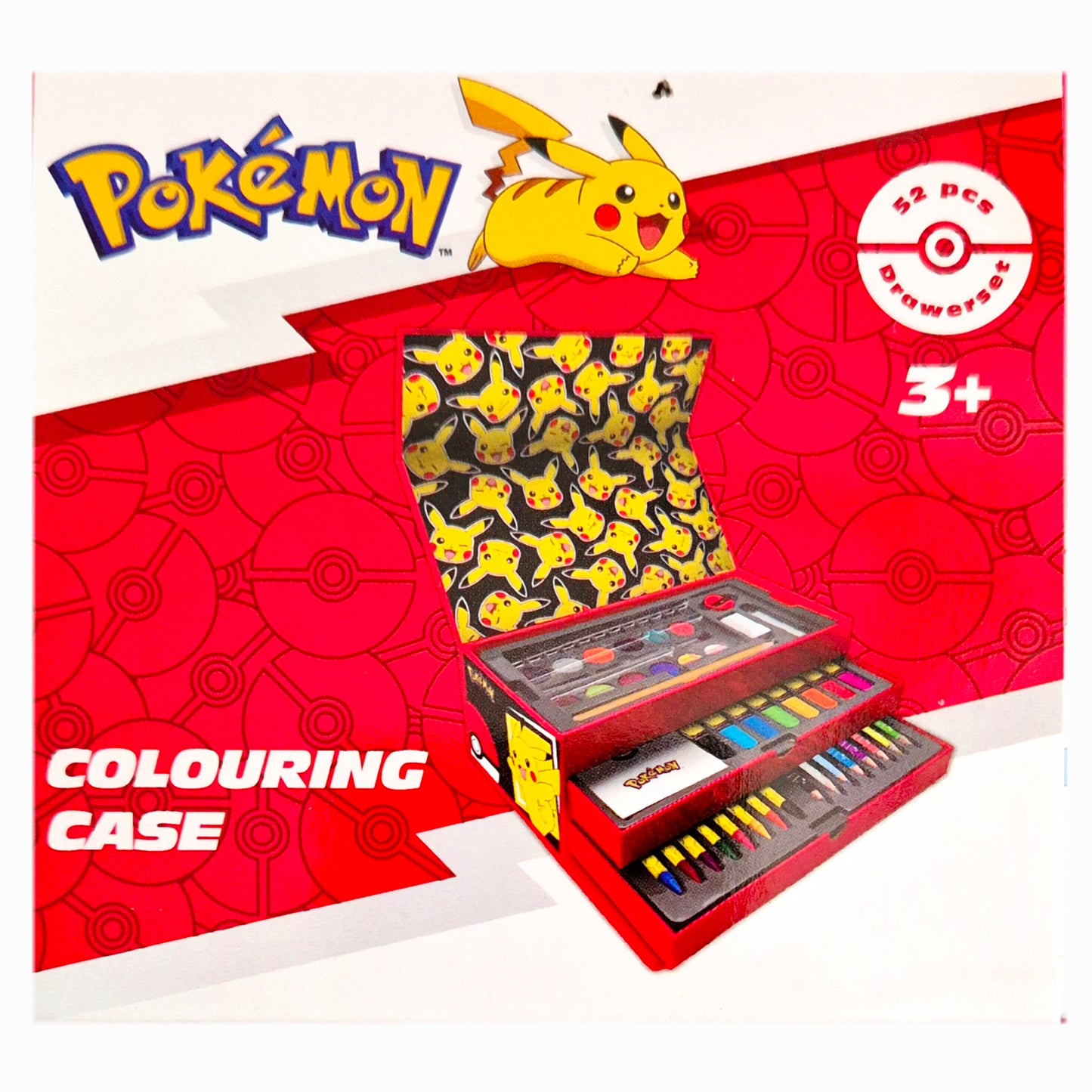 Pokémon: Kleurkoffer - 52 delig