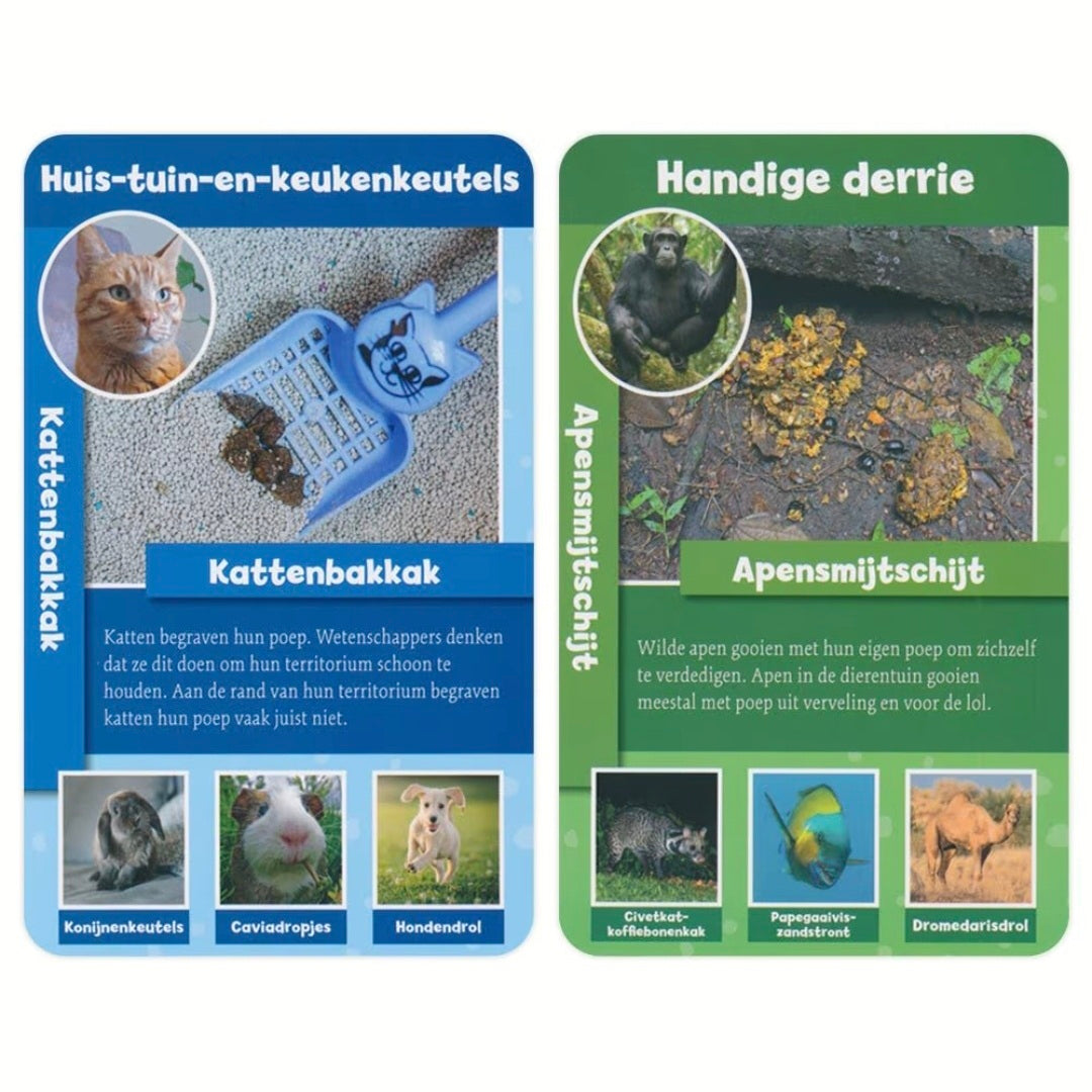 Identity Games: Dierenpoep weetjes - Kwartet