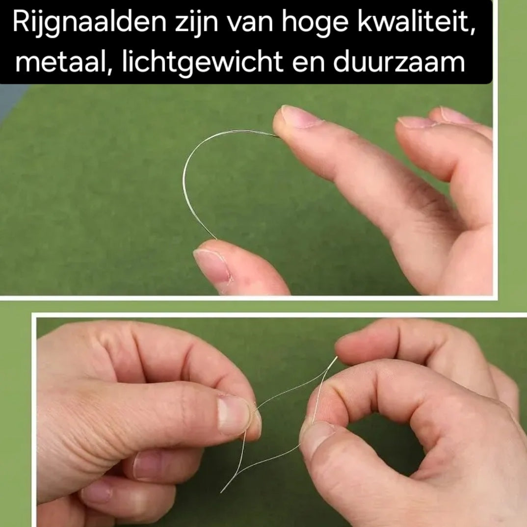 24 Delig Rijgnaaldenset met Opbergkoker