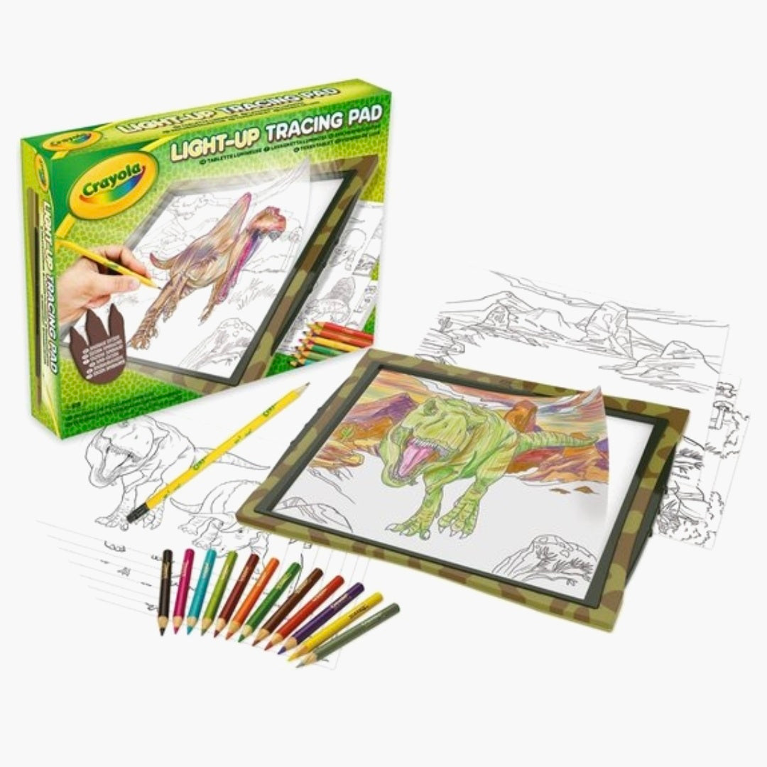 Crayola: Light-Up Tracing Pad - Dinosaurus edition