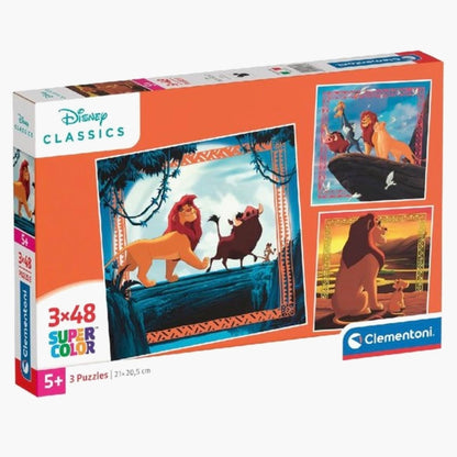 Clementoni: Lion King - 3x48  -  Multiplaza
