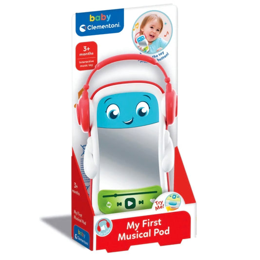 Clementoni: Clementoni - Muziekpod met lichtjes en geluid - vanaf 3mnd