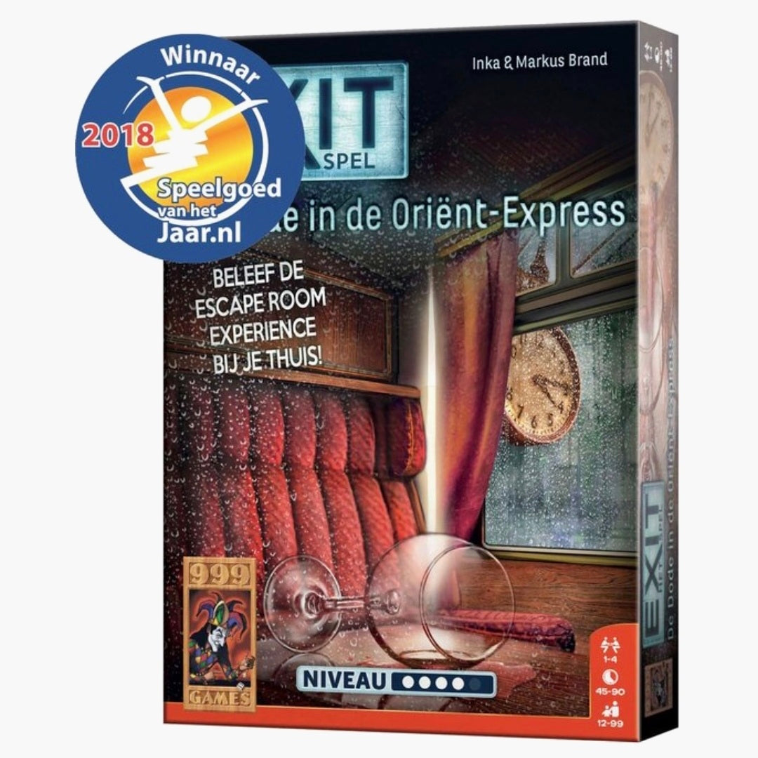 999 games: EXIT Het Spel - De Dode in de Oriënt Express (Breinbreker)