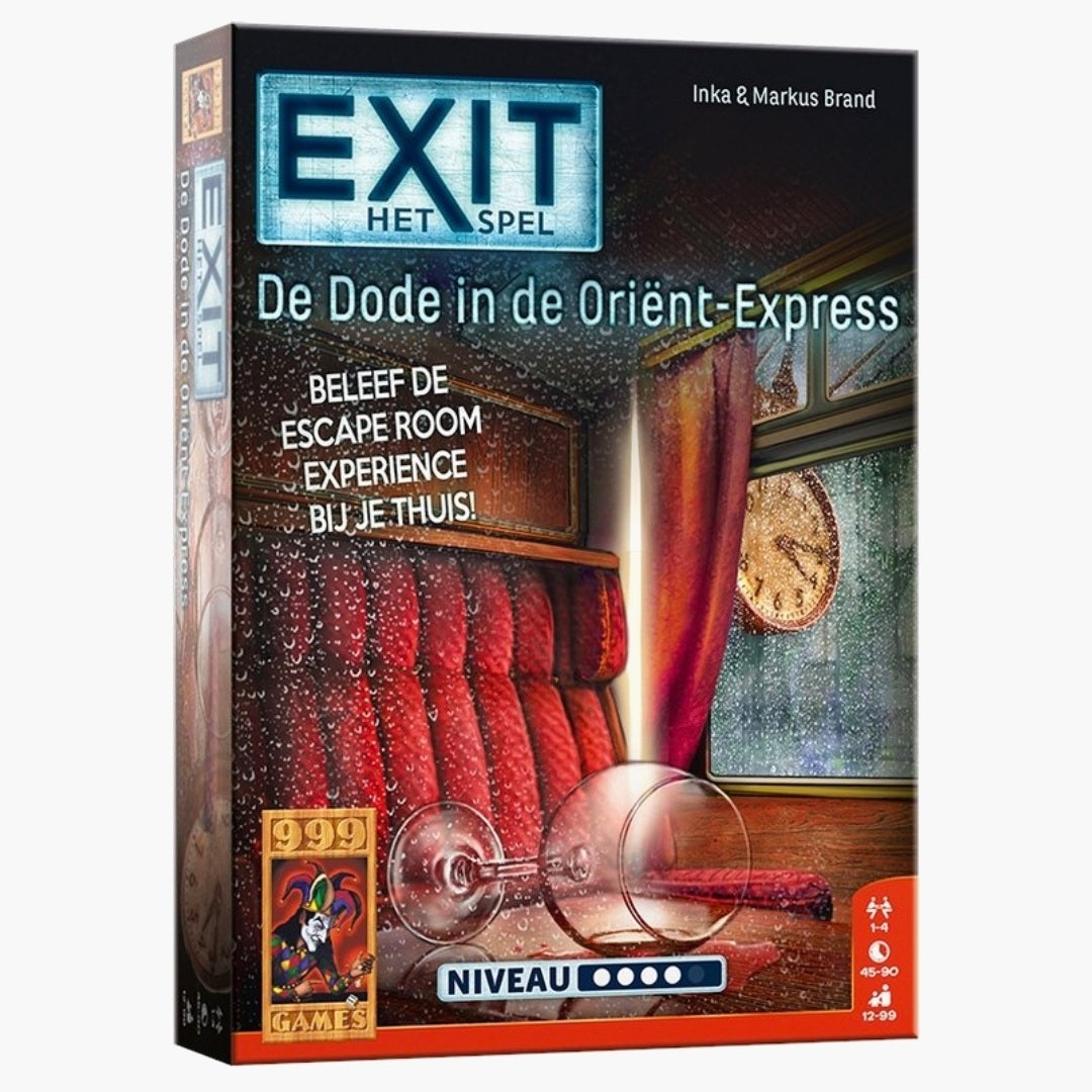999 games: EXIT Het Spel - De Dode in de Oriënt Express (Breinbreker)