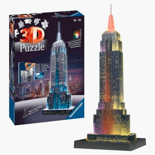 Ravensburger: 3D Empire state building bij nacht - 228