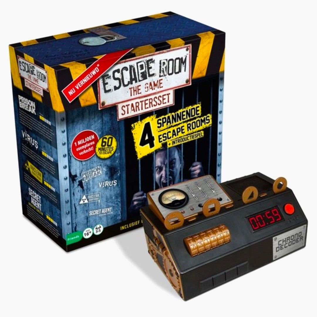 Identity Games: Escape Room - Startersset incl.decoder + 4 avonturen