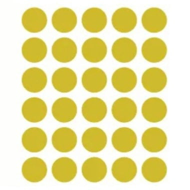2cm Ronde Etiket stickers - 150 stuks - Metallic kleuren