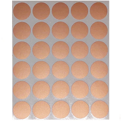 2cm Ronde Etiket stickers - 150 stuks - Metallic kleuren