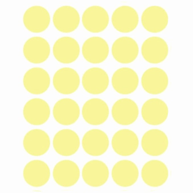 2cm Ronde Etiketten (150 Stuks) - Diverse kleuren