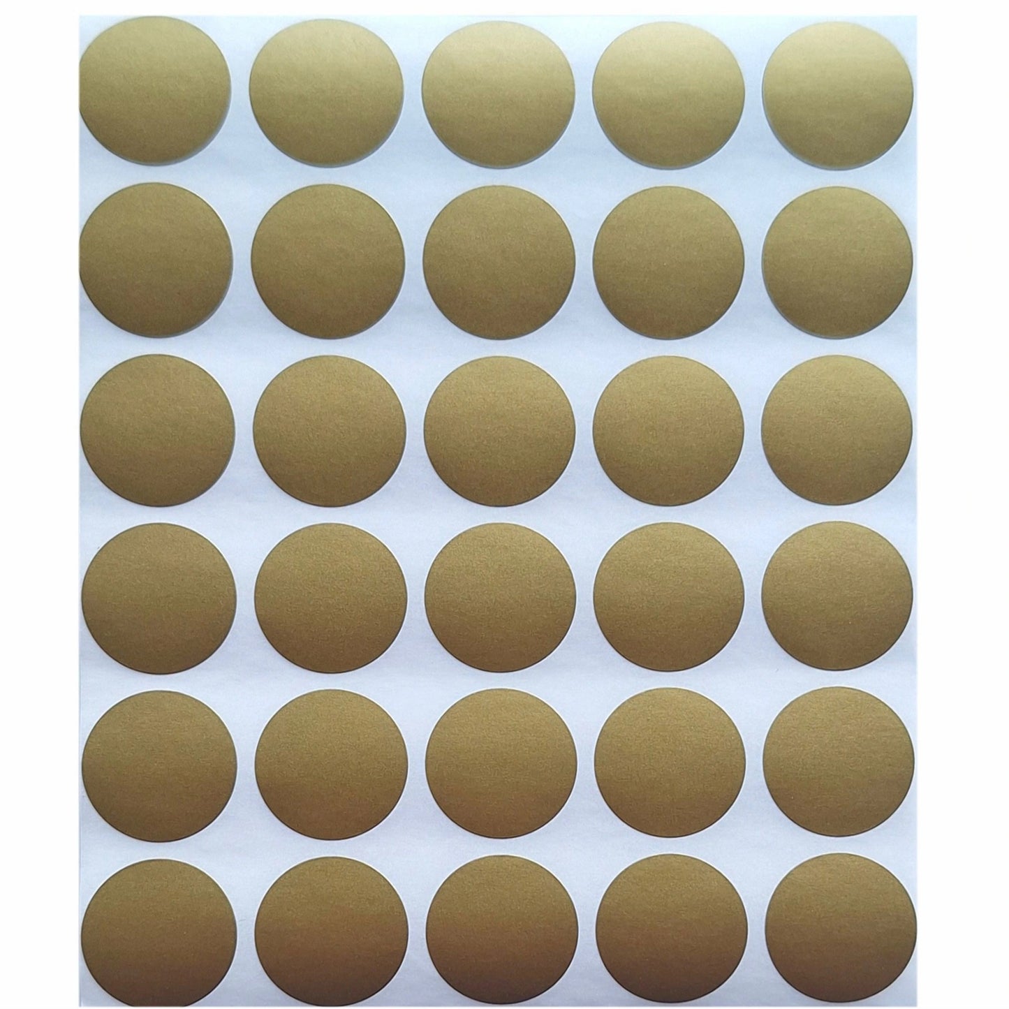 2cm Ronde Etiket stickers - 150 stuks - Metallic kleuren
