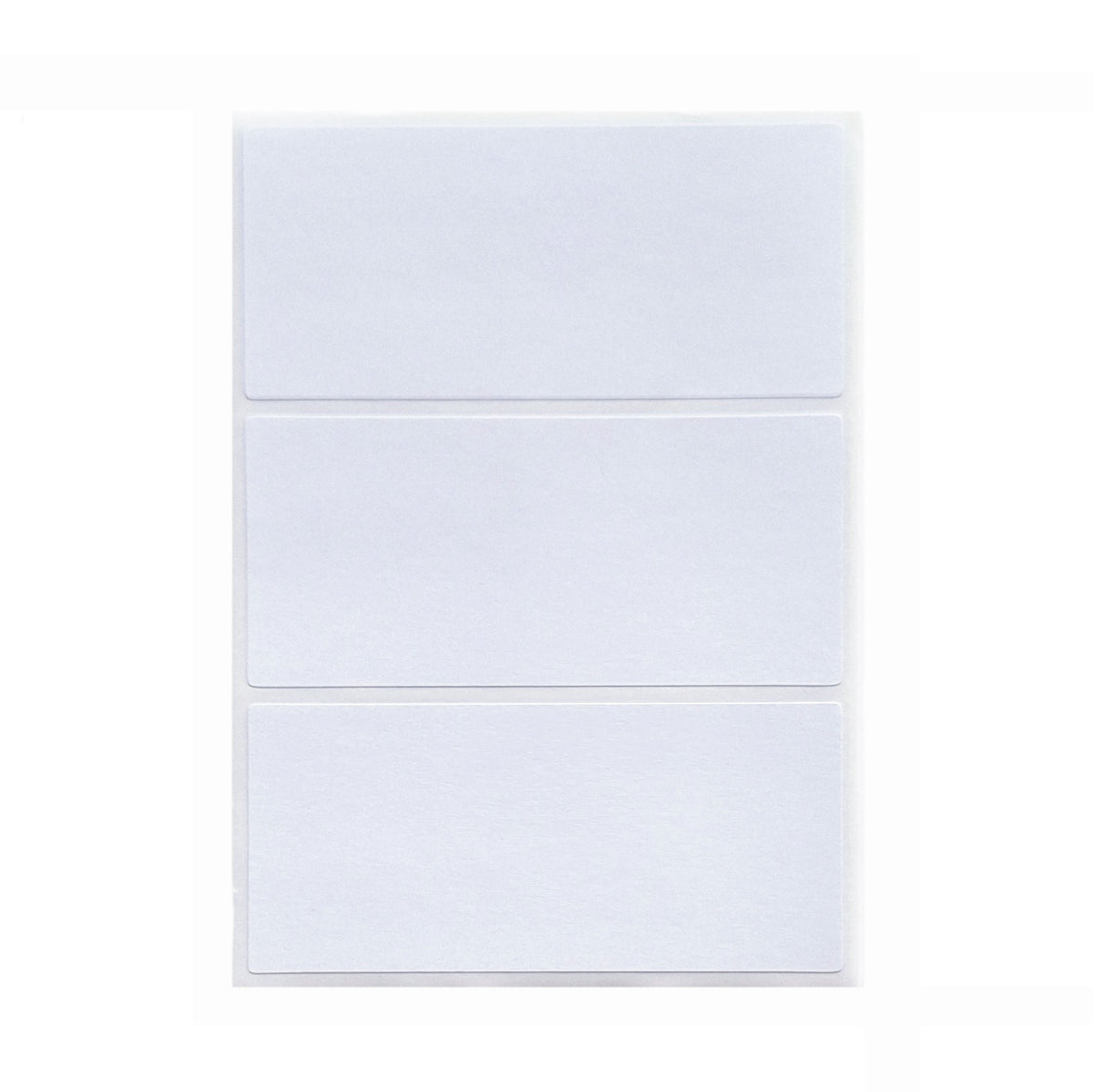Witte etiketten 34x75mm (30 stuks)  -  Multiplaza