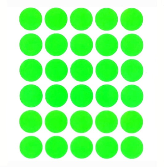 2cm Ronde Etiketten (150 Stuks) - Diverse kleuren