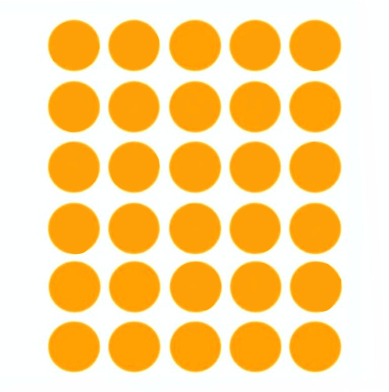 2cm Ronde Etiketten (150 Stuks) - Diverse kleuren