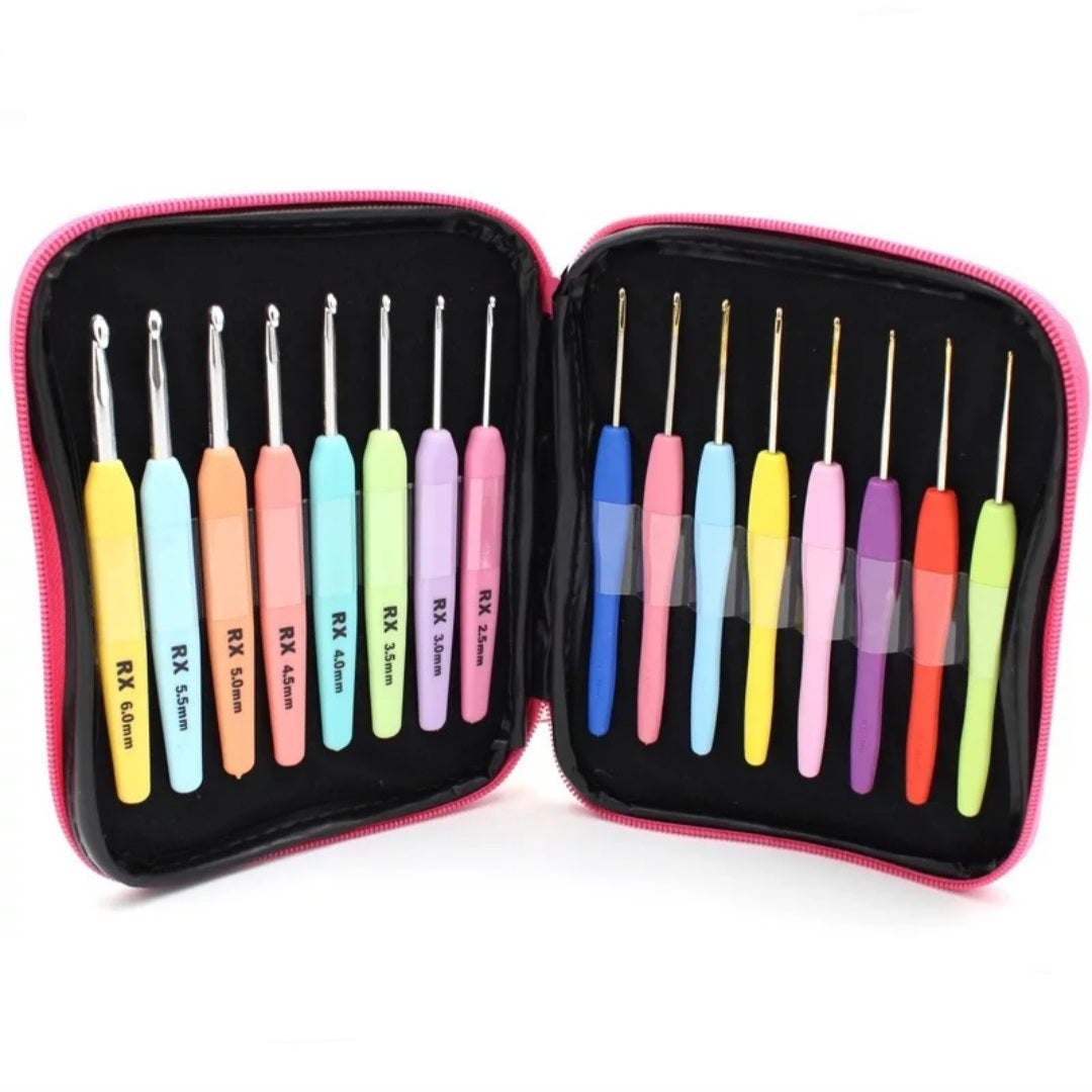 Etui Haaknaalden 16- delig