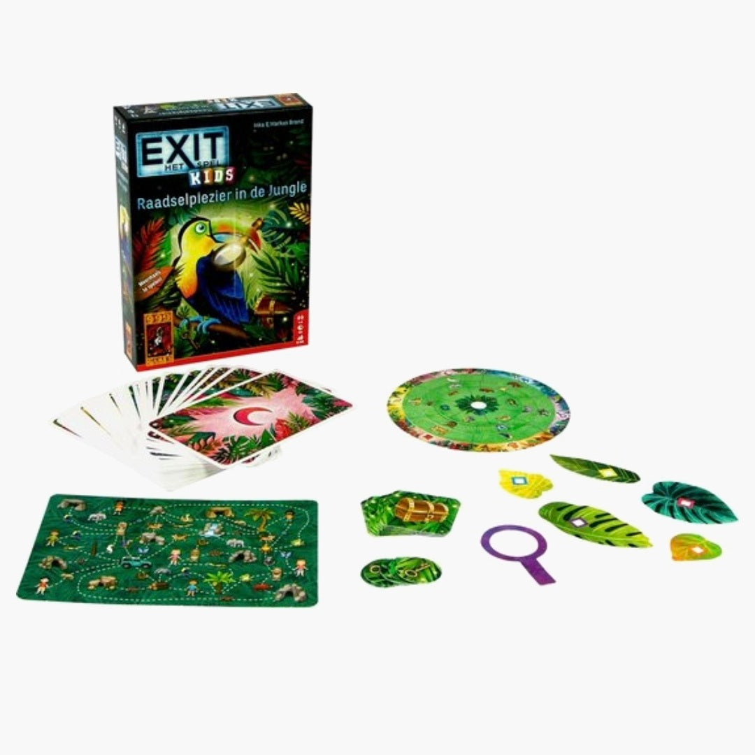 999 games: Exit - raadselplezier in de jungle Kids - Breinbrekerspel
