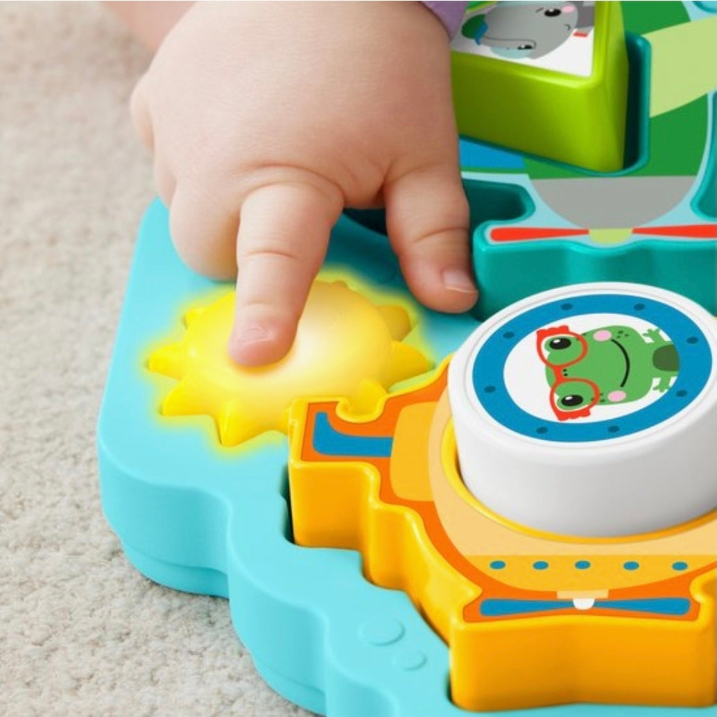Fisher-price: Shapes & Sound Vehicle Puzzle - (9+M)